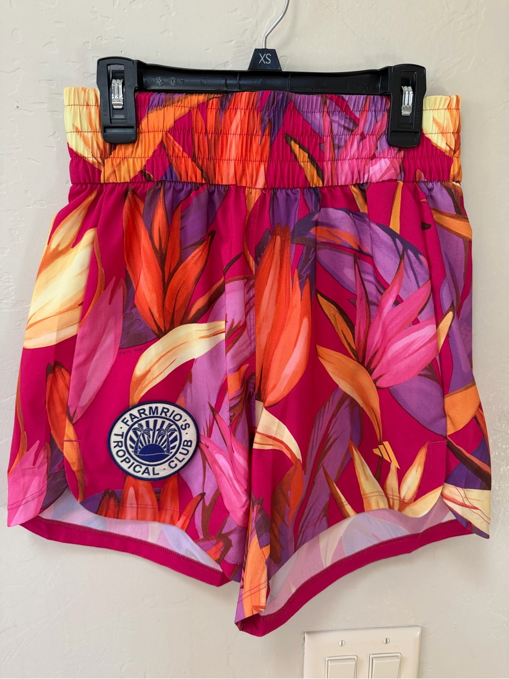 Adidas x FARM Rio Training Pacer Shorts XS Tropical Floral Running Athletic NWT